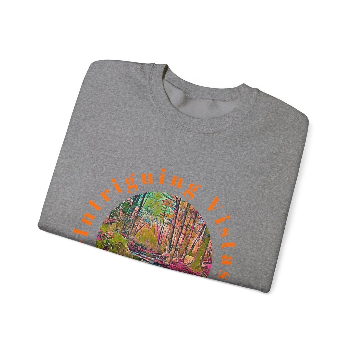 Gildan 18000 Unisex Adult Heavy Blend Crewneck Sweatshirt Available in Multiple Colors from the Scenery Series at Intriguing Vistas