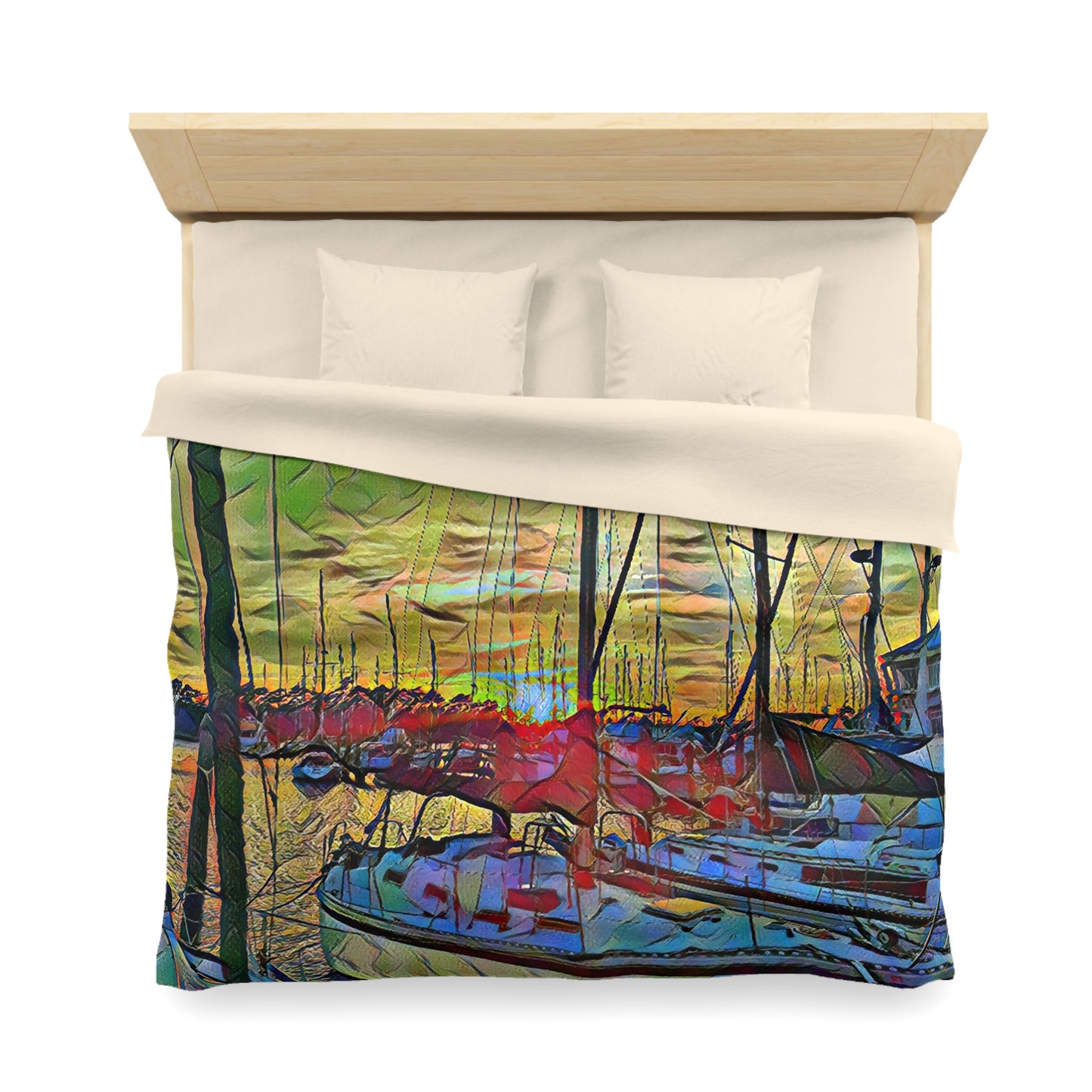 Intriguing Vistas™ Nautical Series Duvet Cover