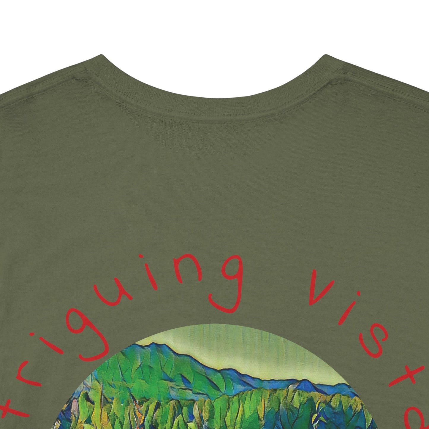 Intriguing Vistas™  Scenery Series Unisex Heavy Cotton Tee