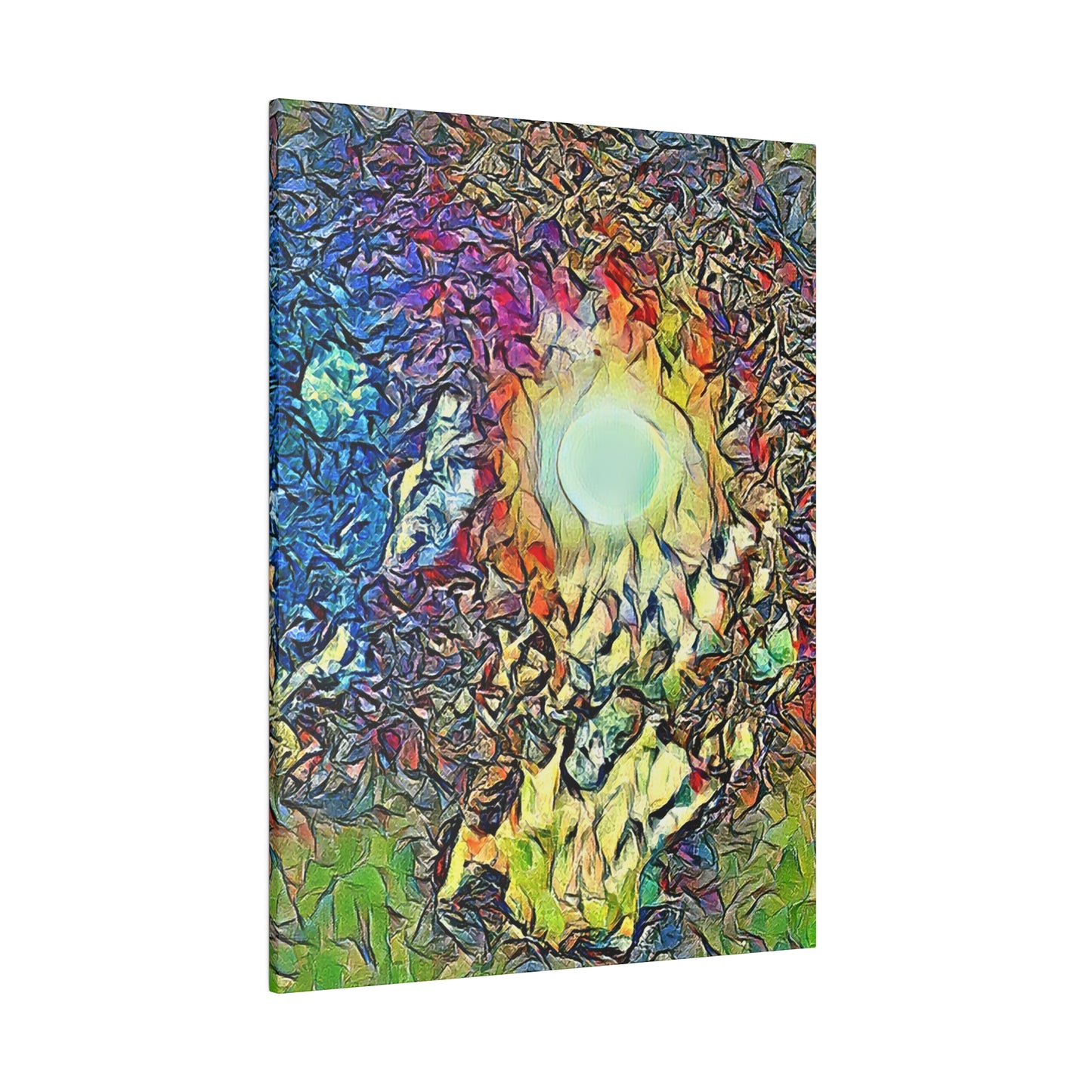 Canvas Art Print in Multiple Portrait Sizes from the Night Sky Series at Intriguing Vistas