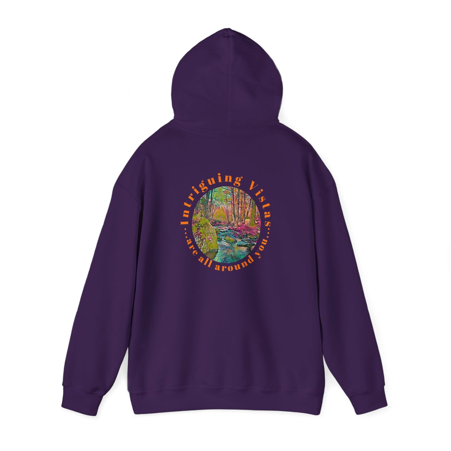 Gildan 18500 Unisex Adult Heavy Blend Crewneck Hooded Sweatshirt from the Sunset Series at Intriguing Vistas