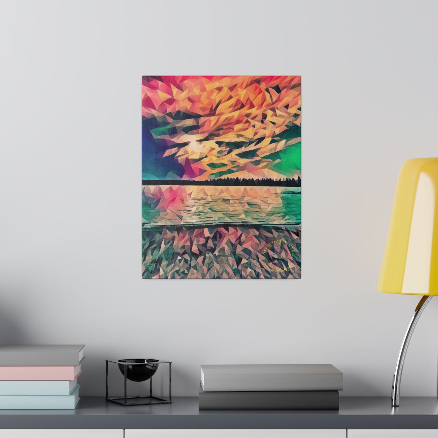 Intriguing Vistas™ Sunset Series Matte Canvas Print in 12 Portrait Sizes!!