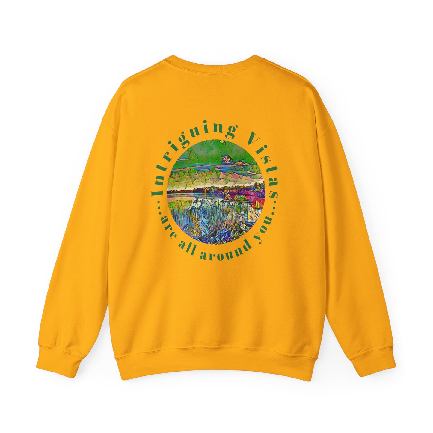 Gildan 18000 Unisex Adult Heavy Blend Crewneck Sweatshirt Available in Multiple Colors from the Scenery Series at Intriguing Vistas