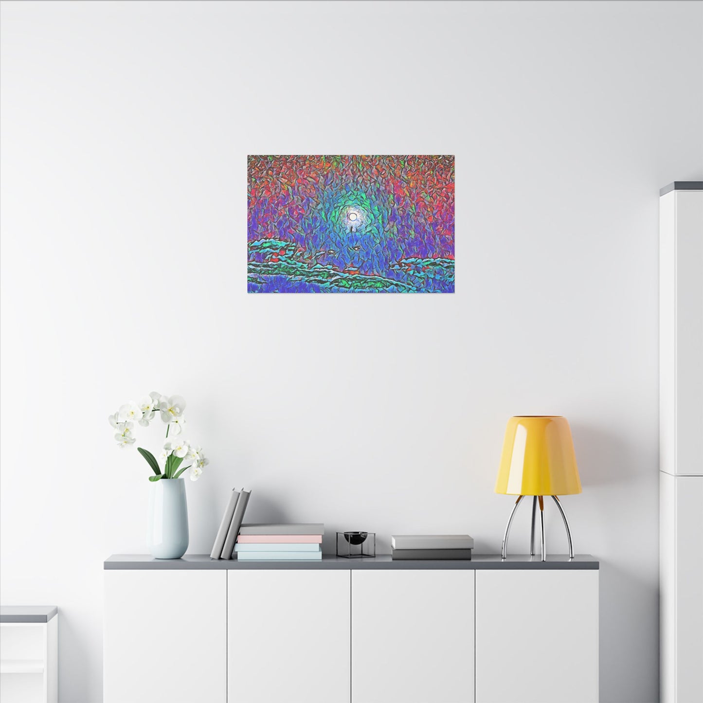 Canvas Print in Multiple Landscape Sizes from the Night Sky Series at Intriguing Vistas