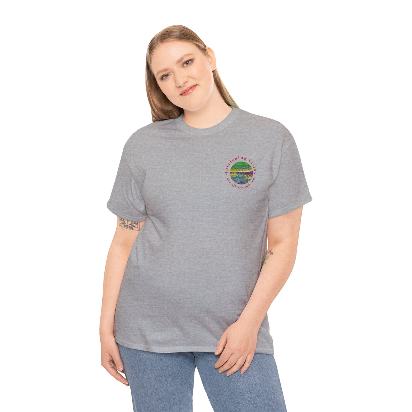 Gildan 5000 Unisex Adult Heavy Cotton Tee Available In Multiple Colors from the Scenery Series at Intriguing Vistas