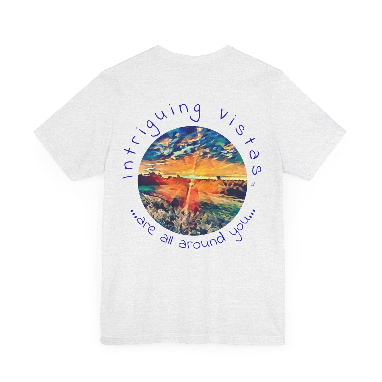 Intriguing Vistas™ Sunset Series Unisex Jersey Short Sleeve Tee