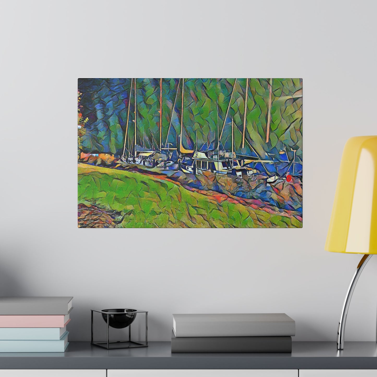 Canvas Art Print in Multiple Landscape Sizes from the Nautical Series at Intriguing Vistas