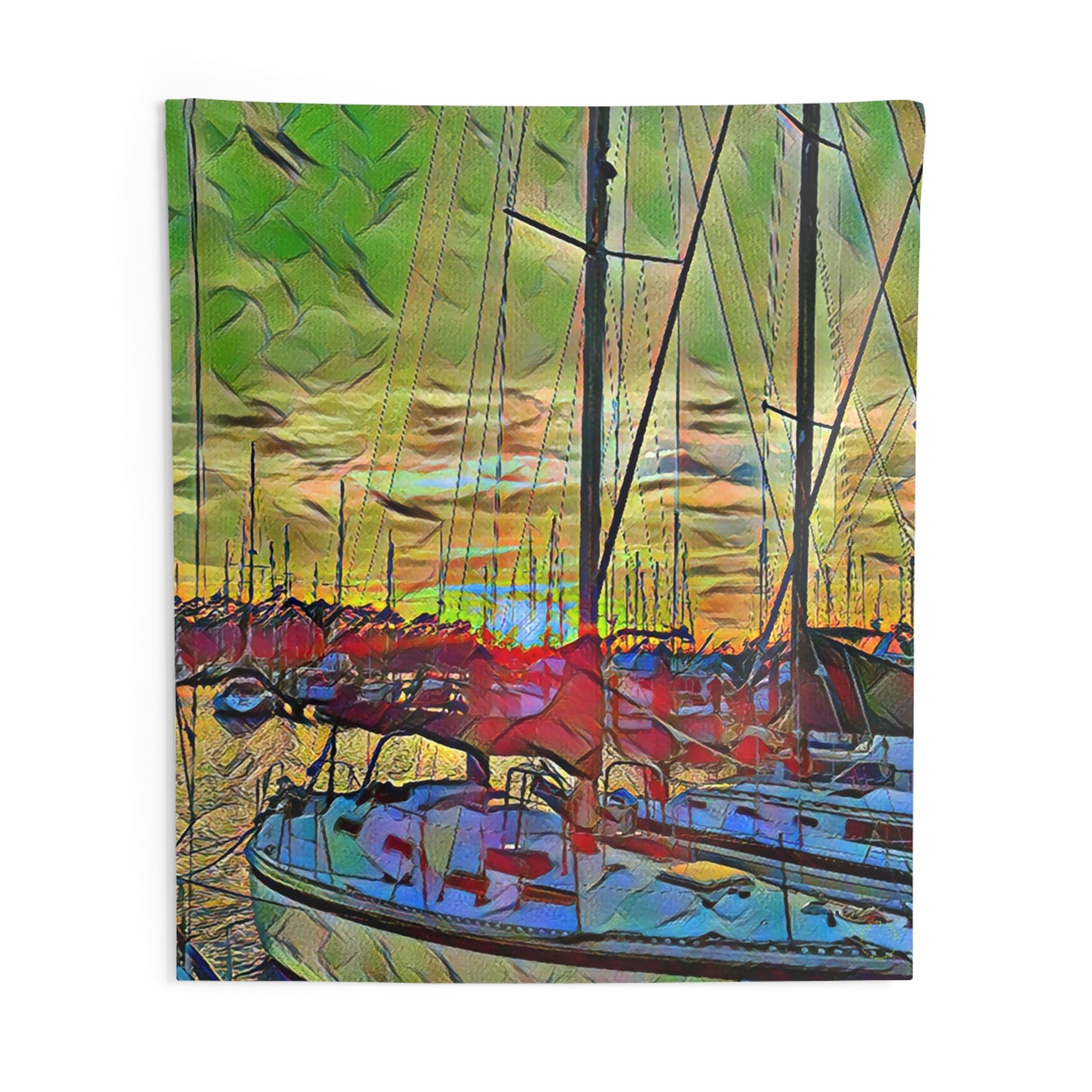 Intriguing Vistas™ Nautical Series Printed Wall Tapestry