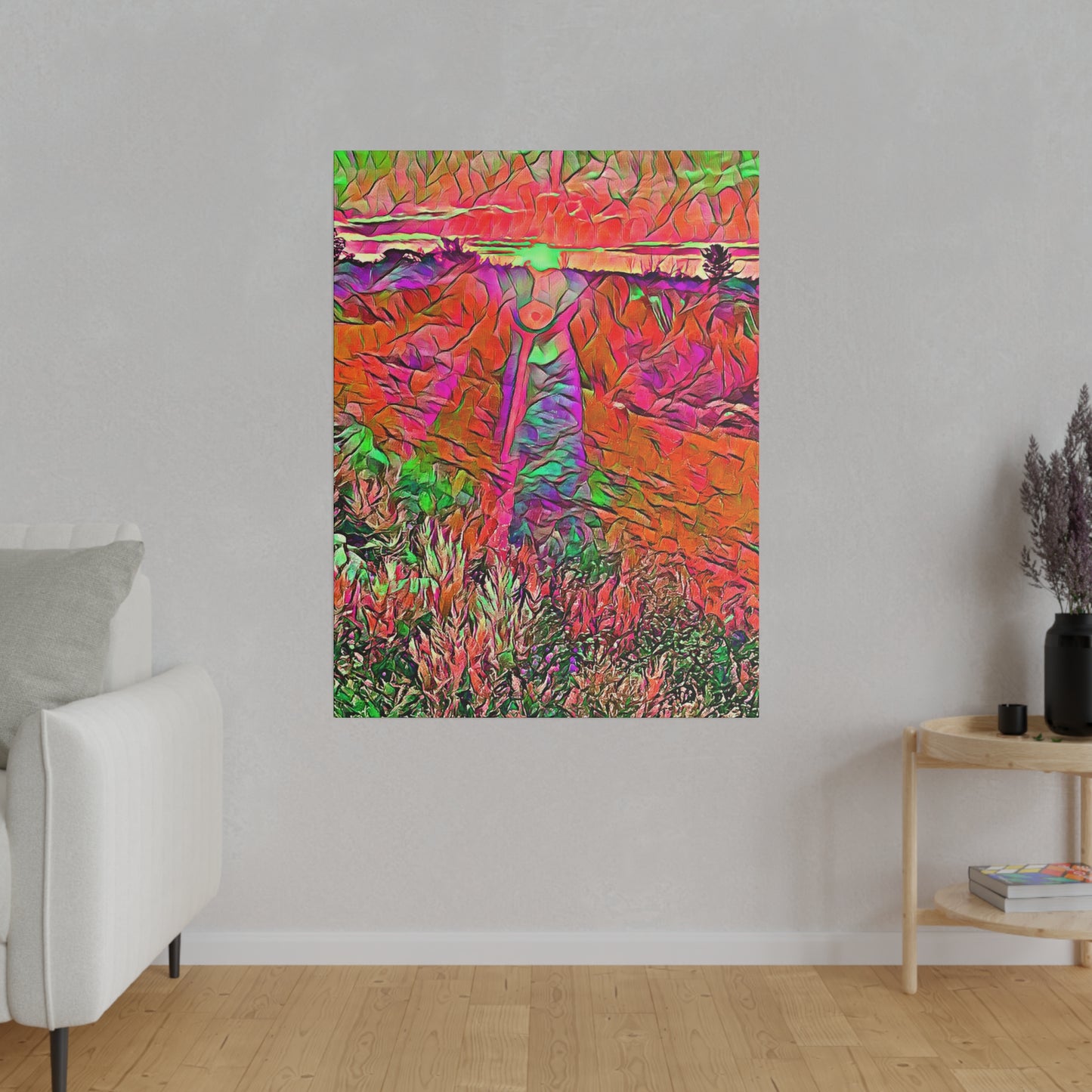 Intriguing Vistas™ Sunset Series Matte Canvas Print in 12 Portrait Sizes!!