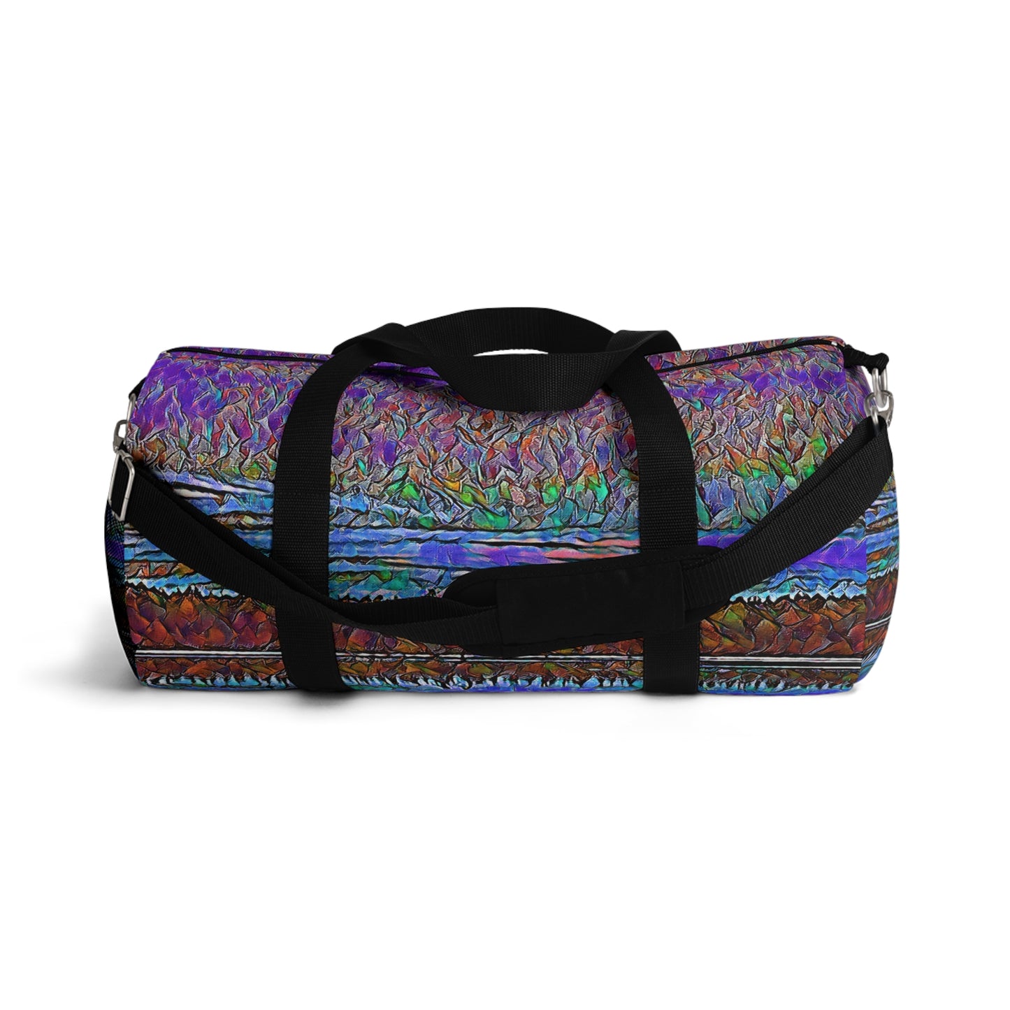 Custom Duffel Bag available in two sizes from the Scenery Series at Intriguing Vistas