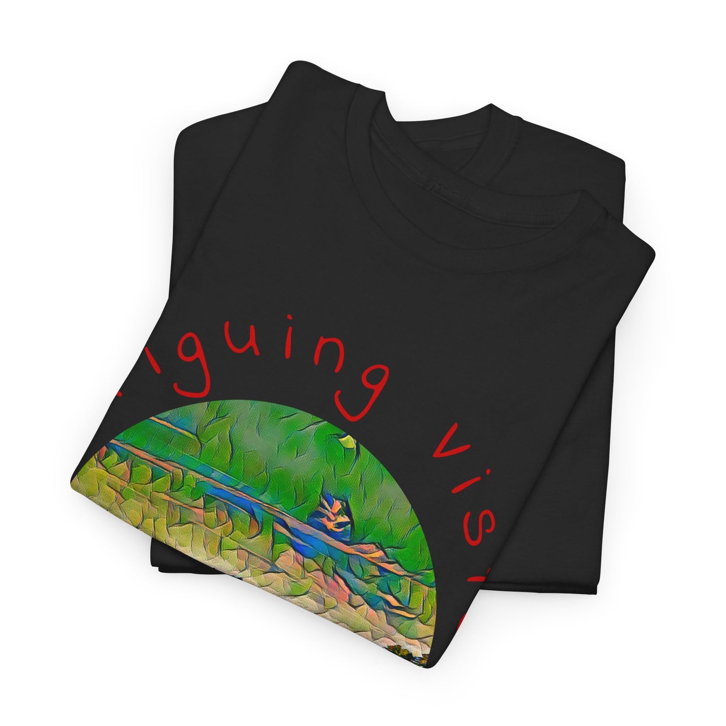 Intriguing Vistas™ Scenery Series Unisex Heavy Cotton Tee