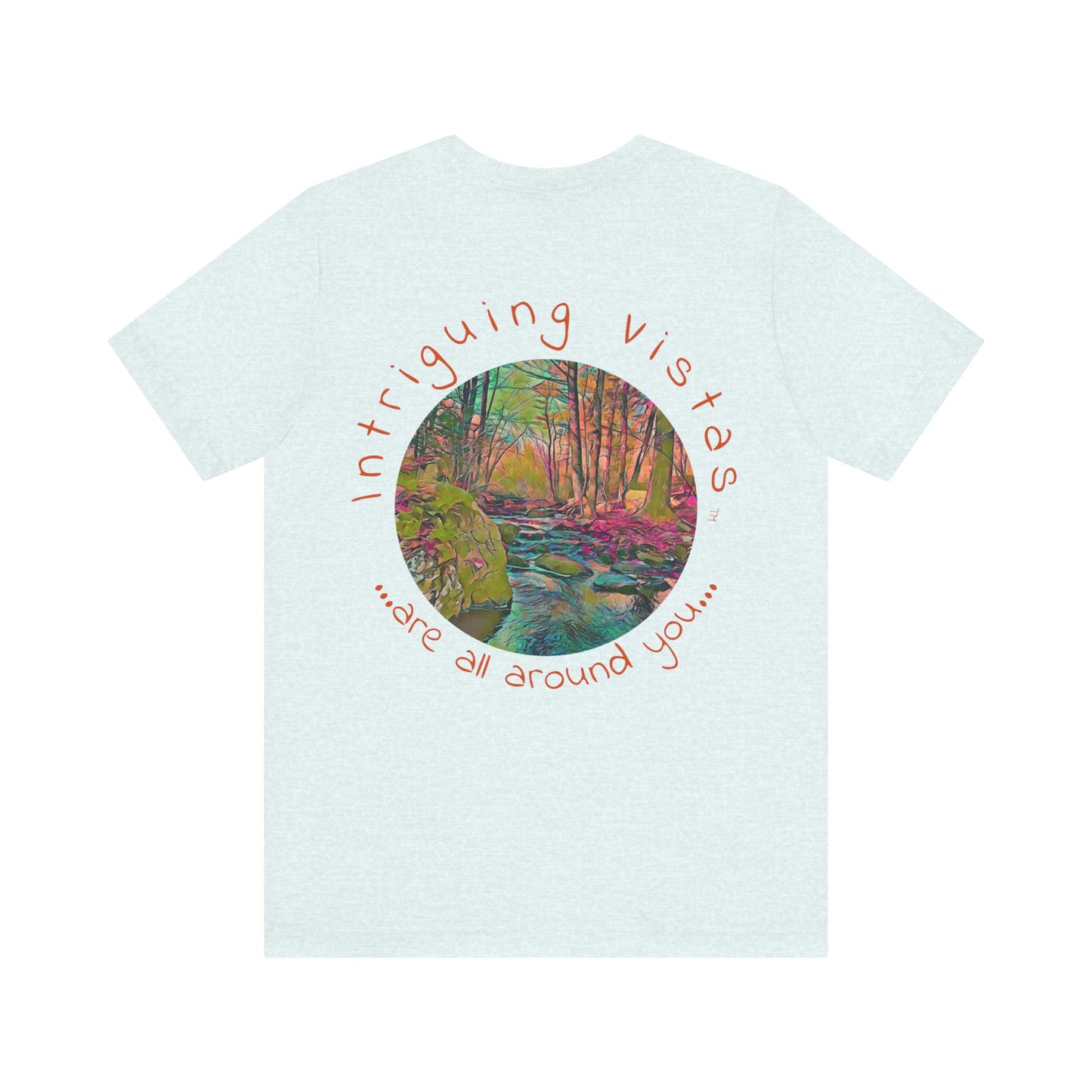 Intriguing Vistas™ Scenery Series Unisex Jersey Short Sleeve Tee