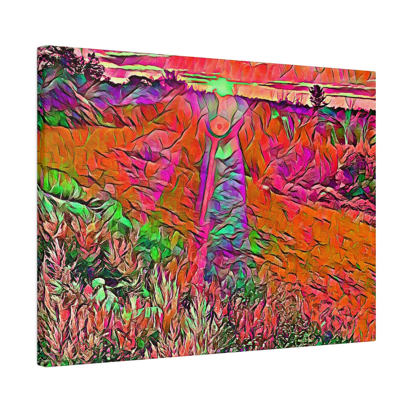 Canvas Art Print in Multiple Landscape Sizes from the Sunset Series at Intriguing Vistas