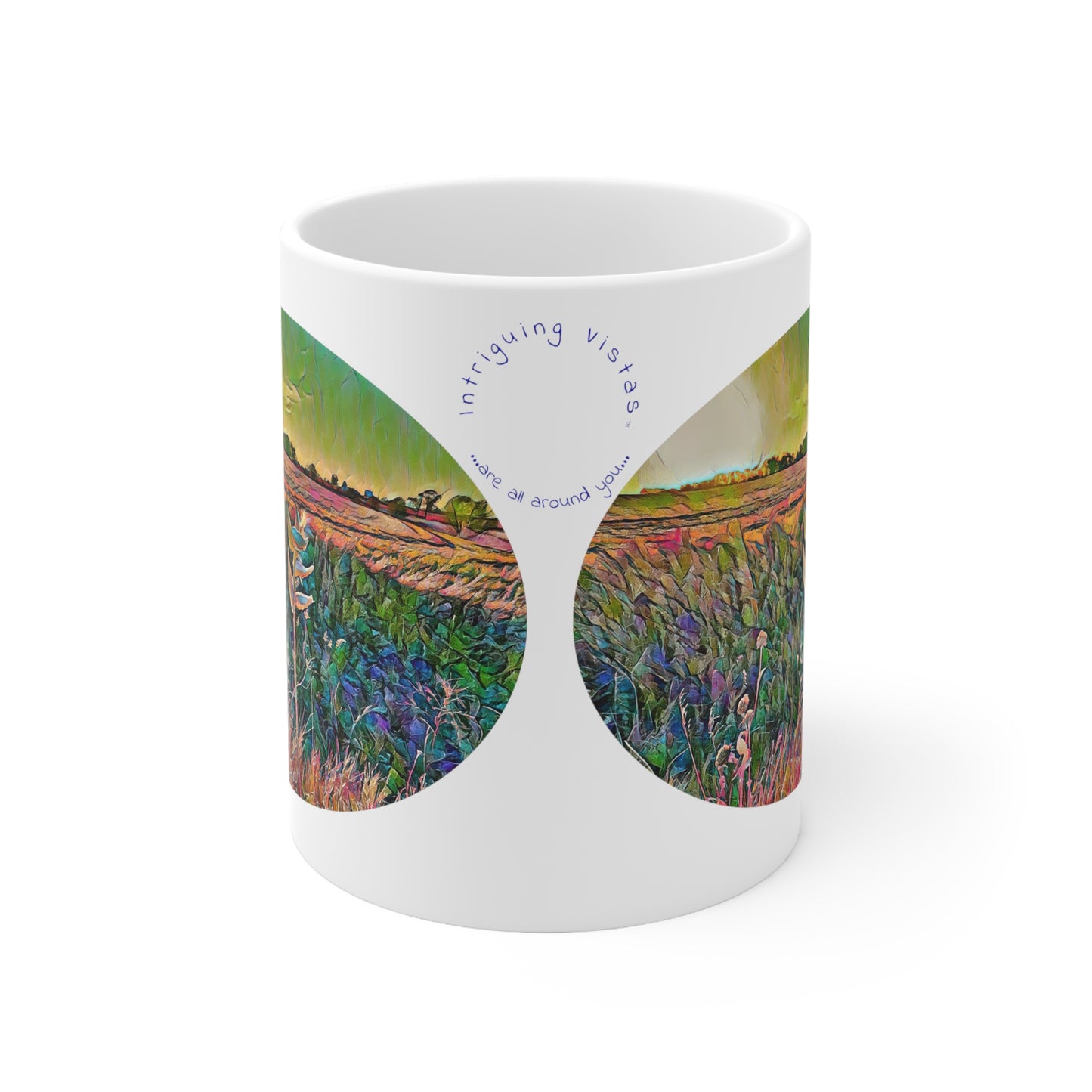 Intriguing Vistas™ Scenery series Ceramic Mug 11oz