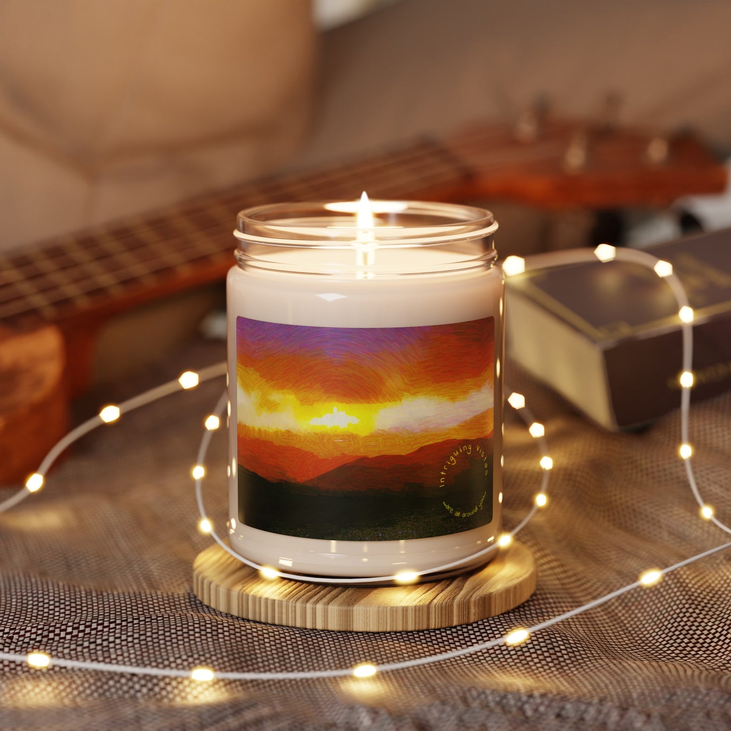 Intriguing Vistas™ Sunset Series Scented Soy Candle, in five scents!