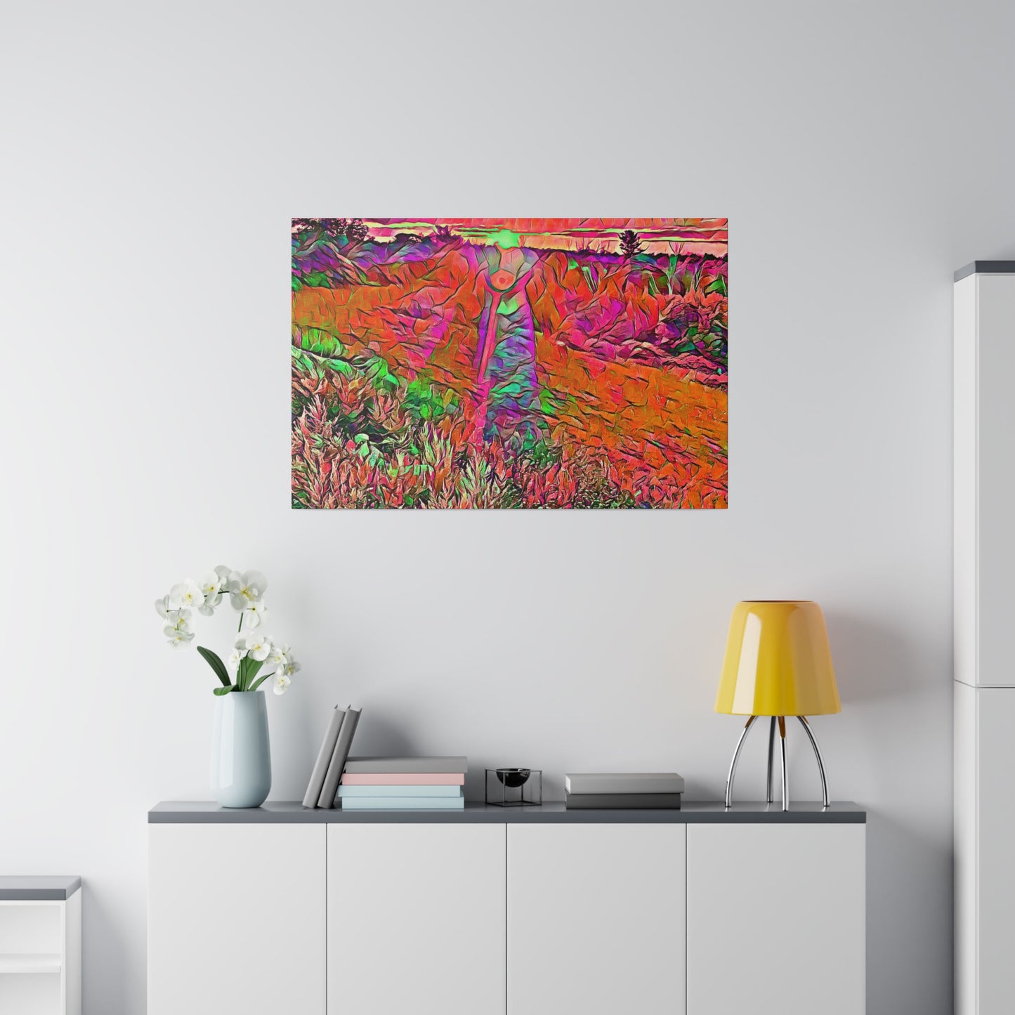 Canvas Art Print in Multiple Landscape Sizes from the Sunset Series at Intriguing Vistas