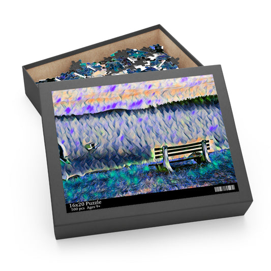 Custom Jigsaw Puzzle Available in Three Sizes from the Scenery Series at Intriguing Vistas