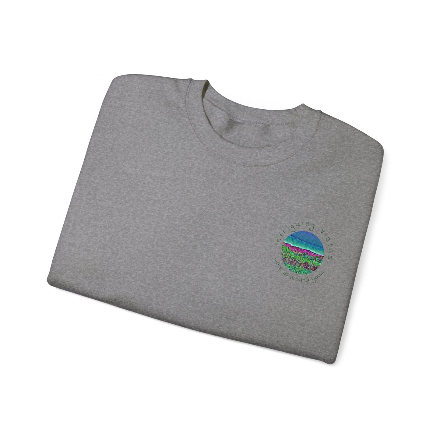 Intriguing Vistas™ Scenery Series Unisex Heavy Blend™ Crewneck Sweatshirt in 7 colors!!