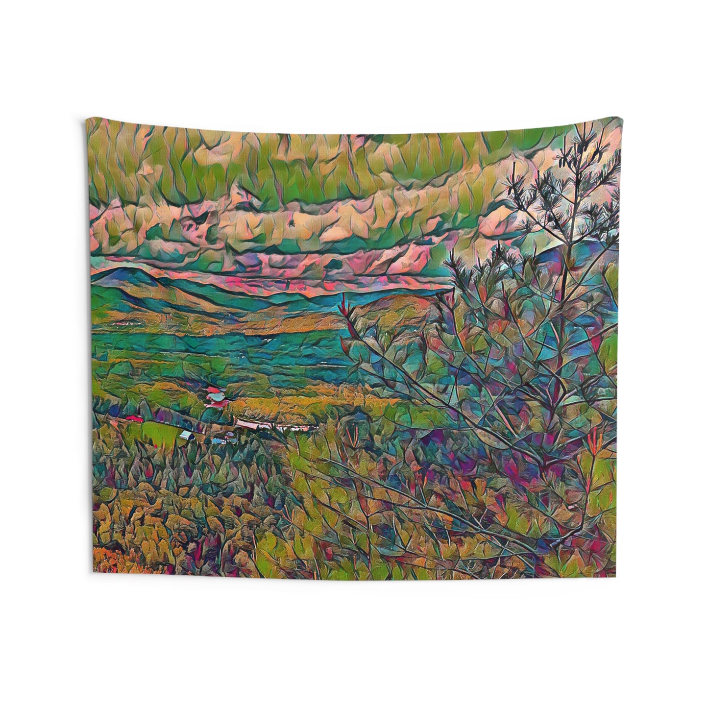 Custom Printed Wall Tapestry Available In Multiple Sizes From The Scenery Series At Intriguing Vistas