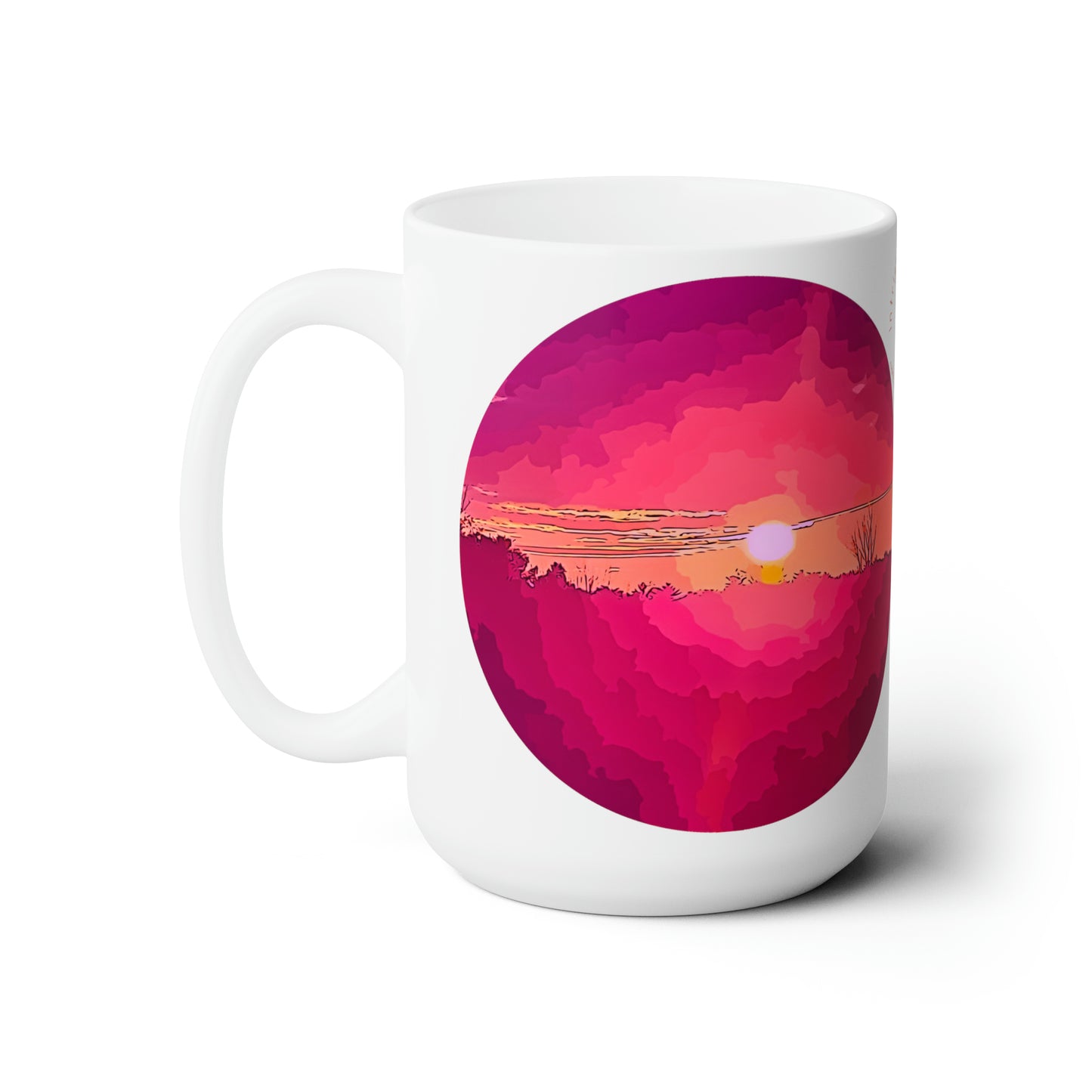 Intriguing Vistas™ Sunset Series Ceramic Mug 15oz