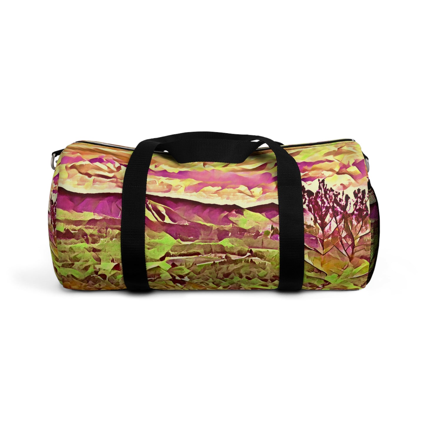 Custom Duffel Bag available in two sizes from the Scenery Series at Intriguing Vistas