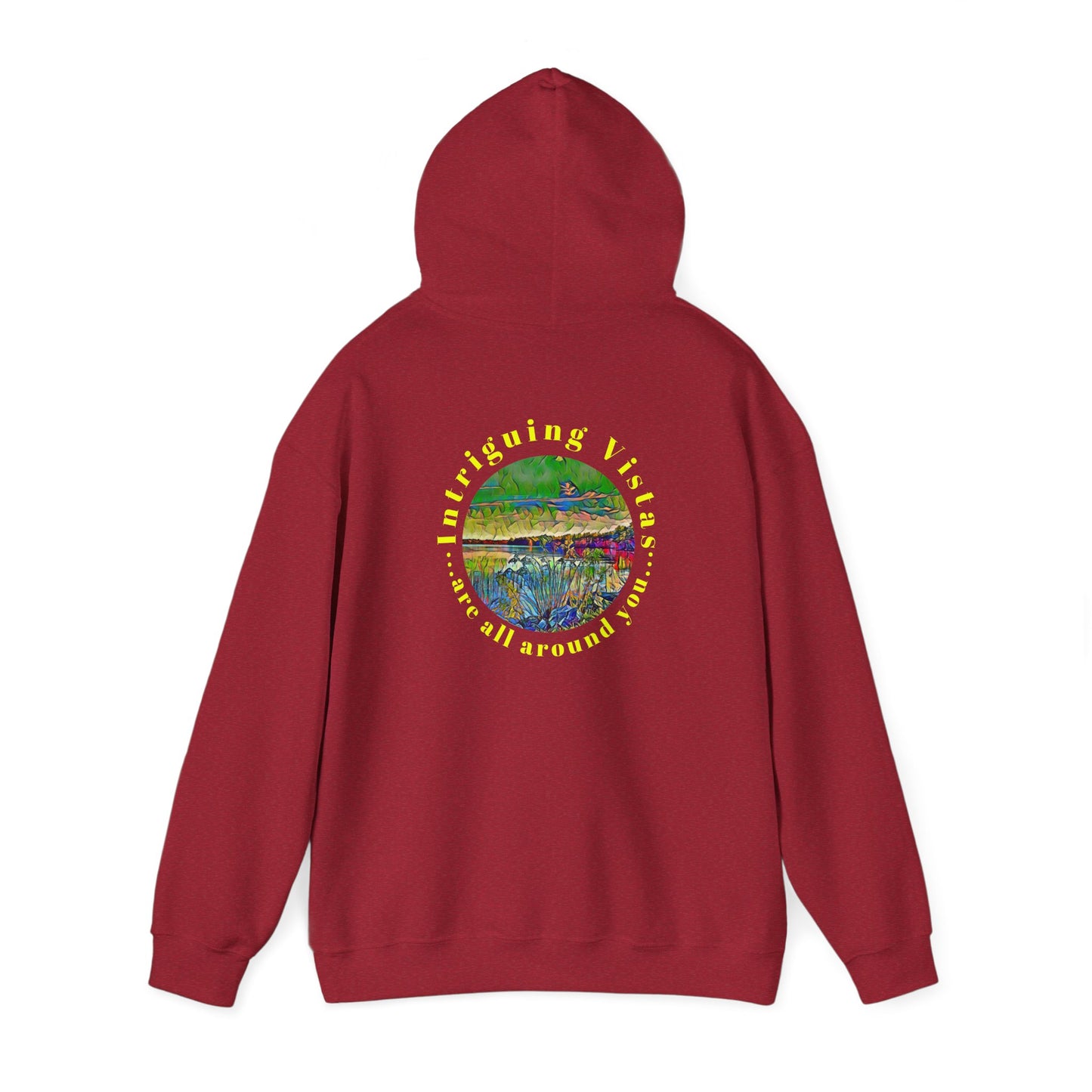 Gildan 18500 Unisex Adult Heavy Blend Crewneck Hooded Sweatshirt from the Scenery Series at Intriguing Vistas