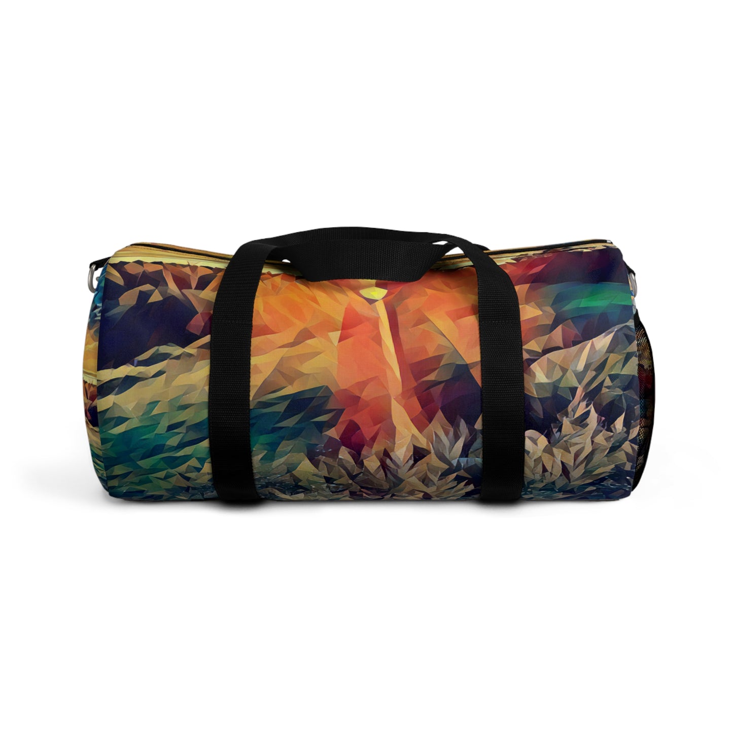 Custom Duffel Bag available in two sizes from the Sunset Series at Intriguing Vistas