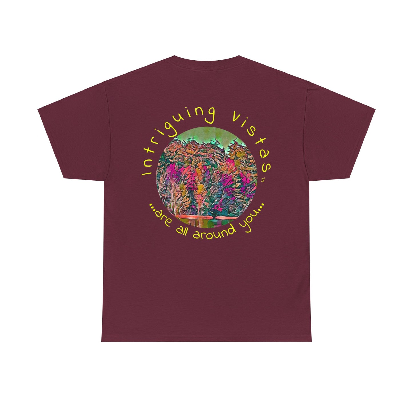 Intriguing Vistas™ Scenery Series Unisex Heavy Cotton Tee