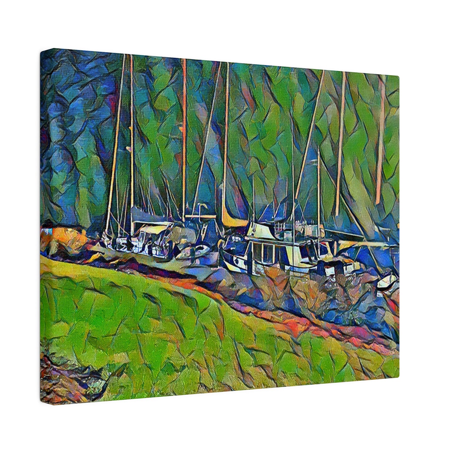 Canvas Art Print in Multiple Landscape Sizes from the Nautical Series at Intriguing Vistas