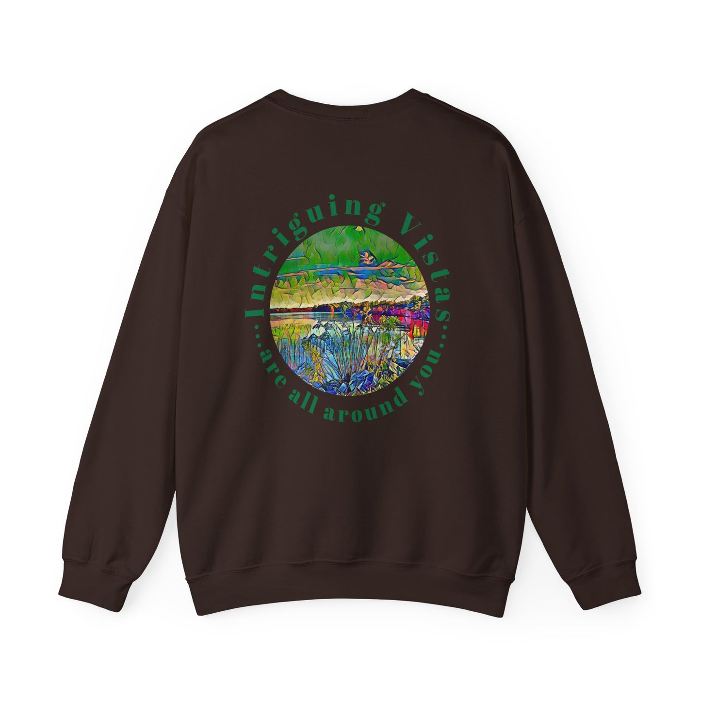 Gildan 18000 Unisex Adult Heavy Blend Crewneck Sweatshirt Available in Multiple Colors from the Scenery Series at Intriguing Vistas