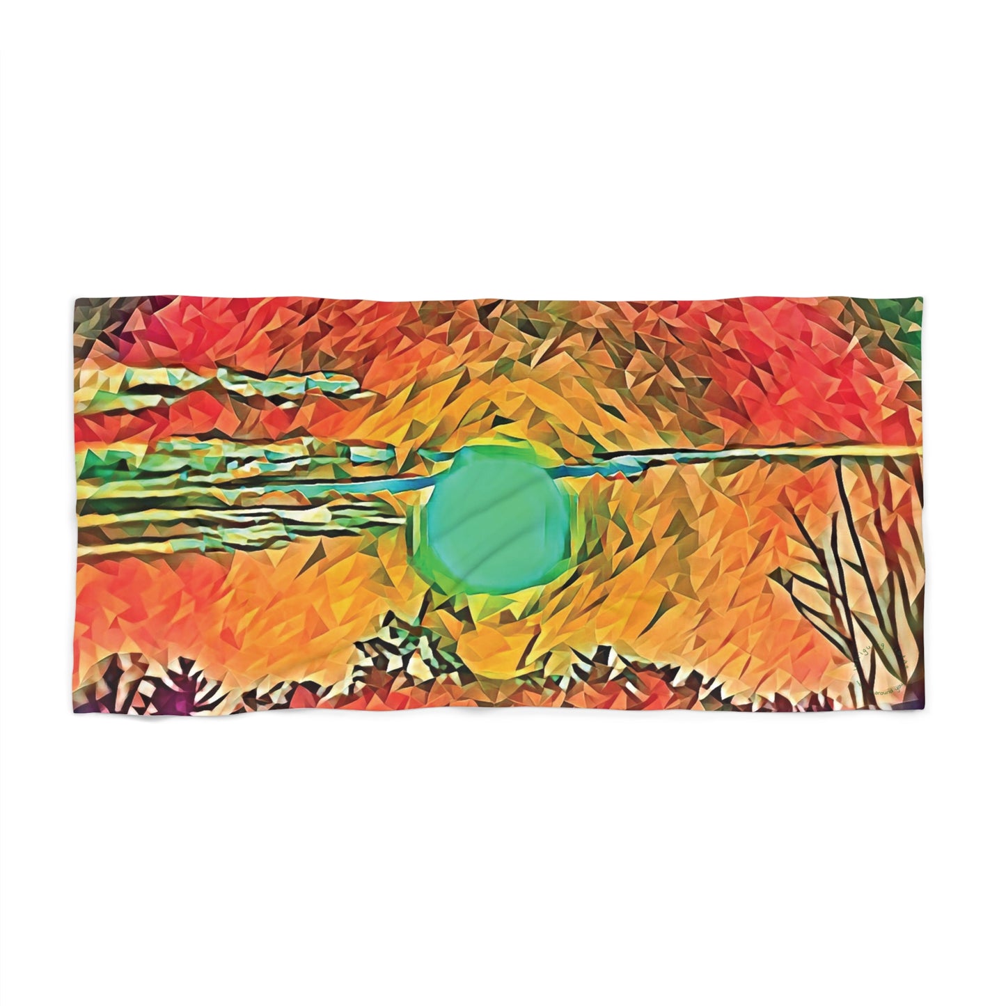 Intriguing Vistas™ Sunset Series Beach Towel