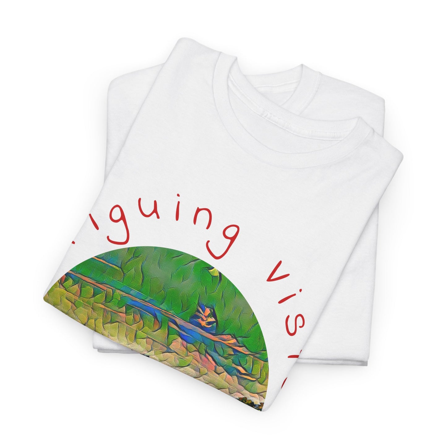 Intriguing Vistas™ Scenery Series Unisex Heavy Cotton Tee