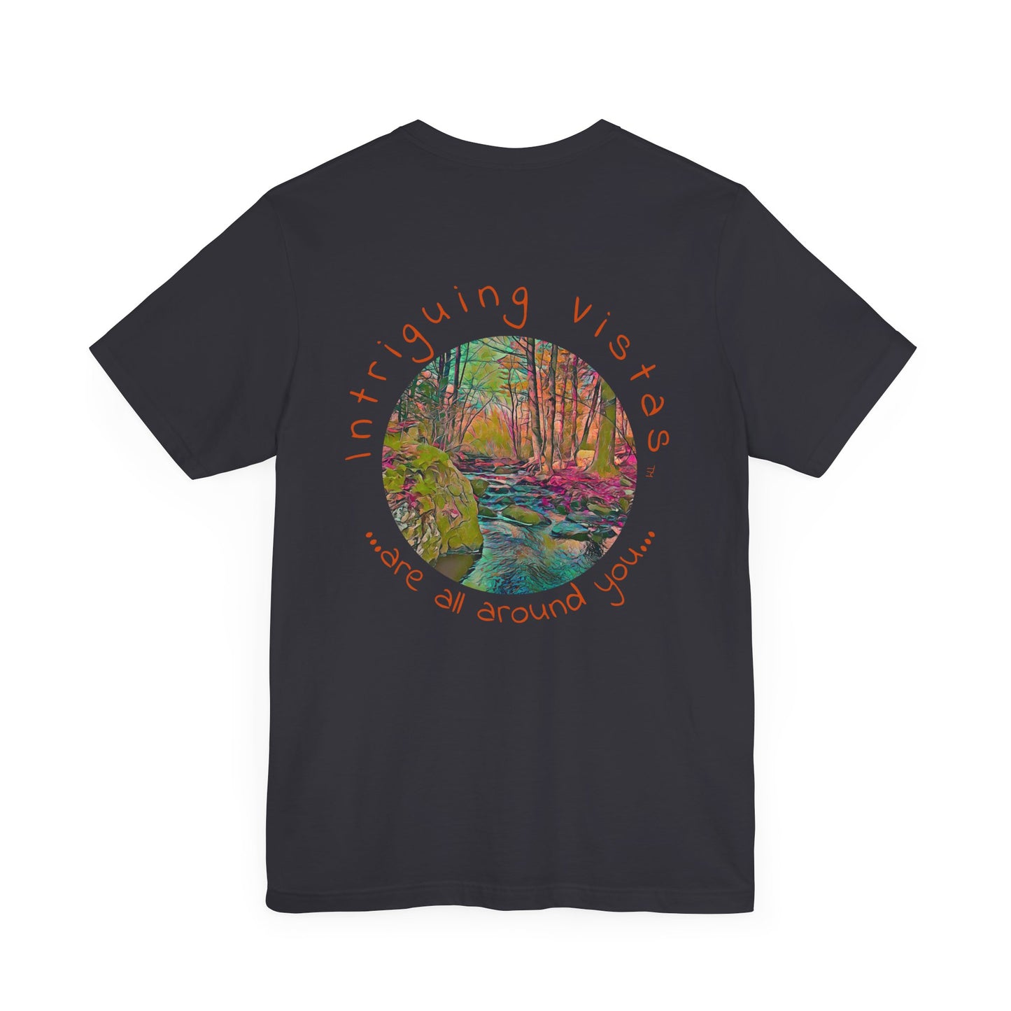 Bella + Canvas 3001 Unisex Jersey Short Sleeve Tee from the Intriguing Vistas Scenery Series