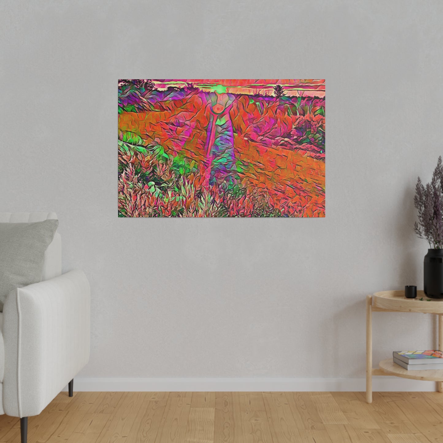 Canvas Art Print in Multiple Landscape Sizes from the Sunset Series at Intriguing Vistas