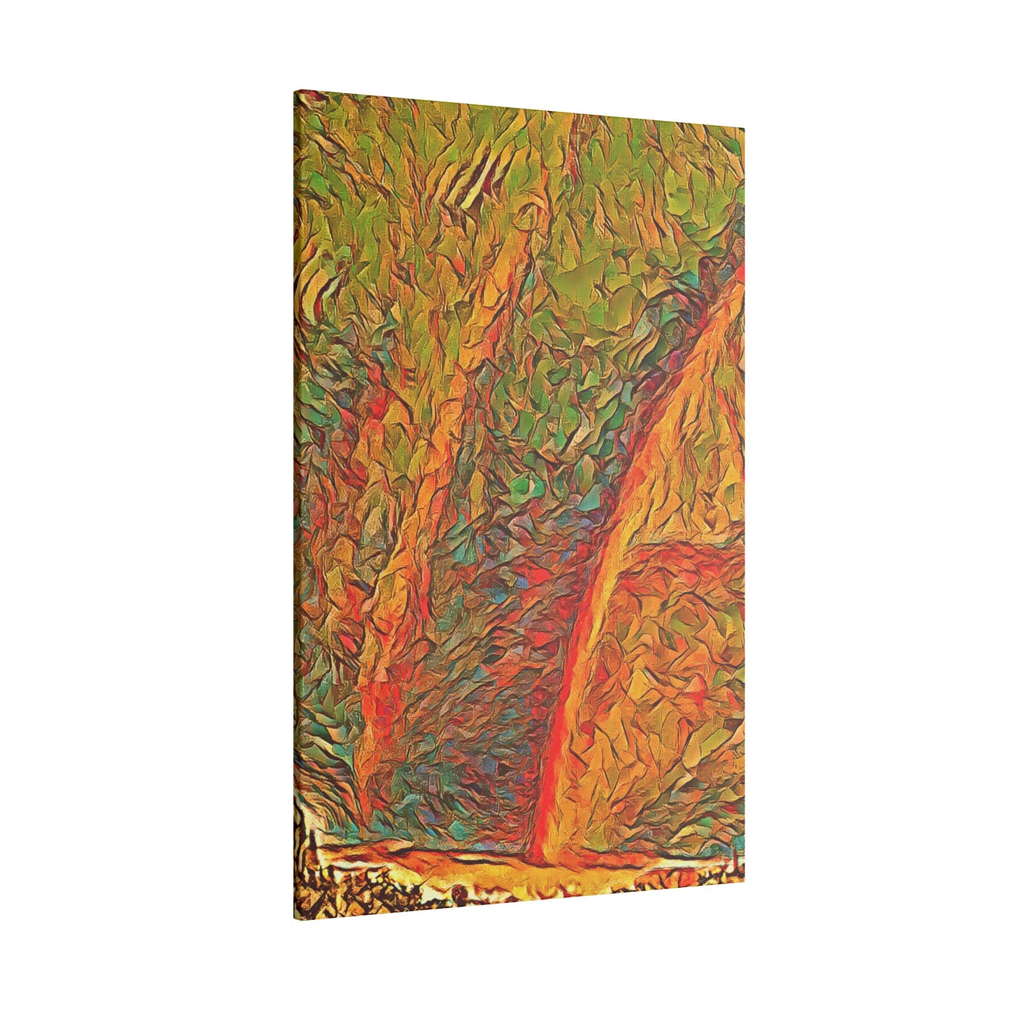 Canvas Print in Multiple Portrait Sizes from the Rainbow Series at Intriguing Vistas