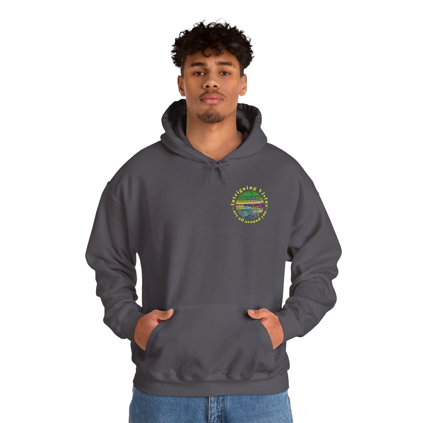 Gildan 18500 Unisex Adult Heavy Blend Crewneck Hooded Sweatshirt from the Scenery Series at Intriguing Vistas