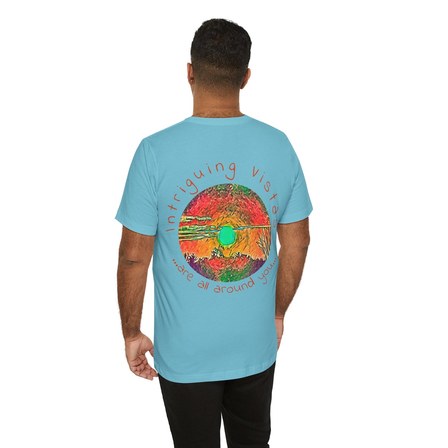 Intriguing Vistas™ Sunset Series Unisex Jersey Short Sleeve Tee