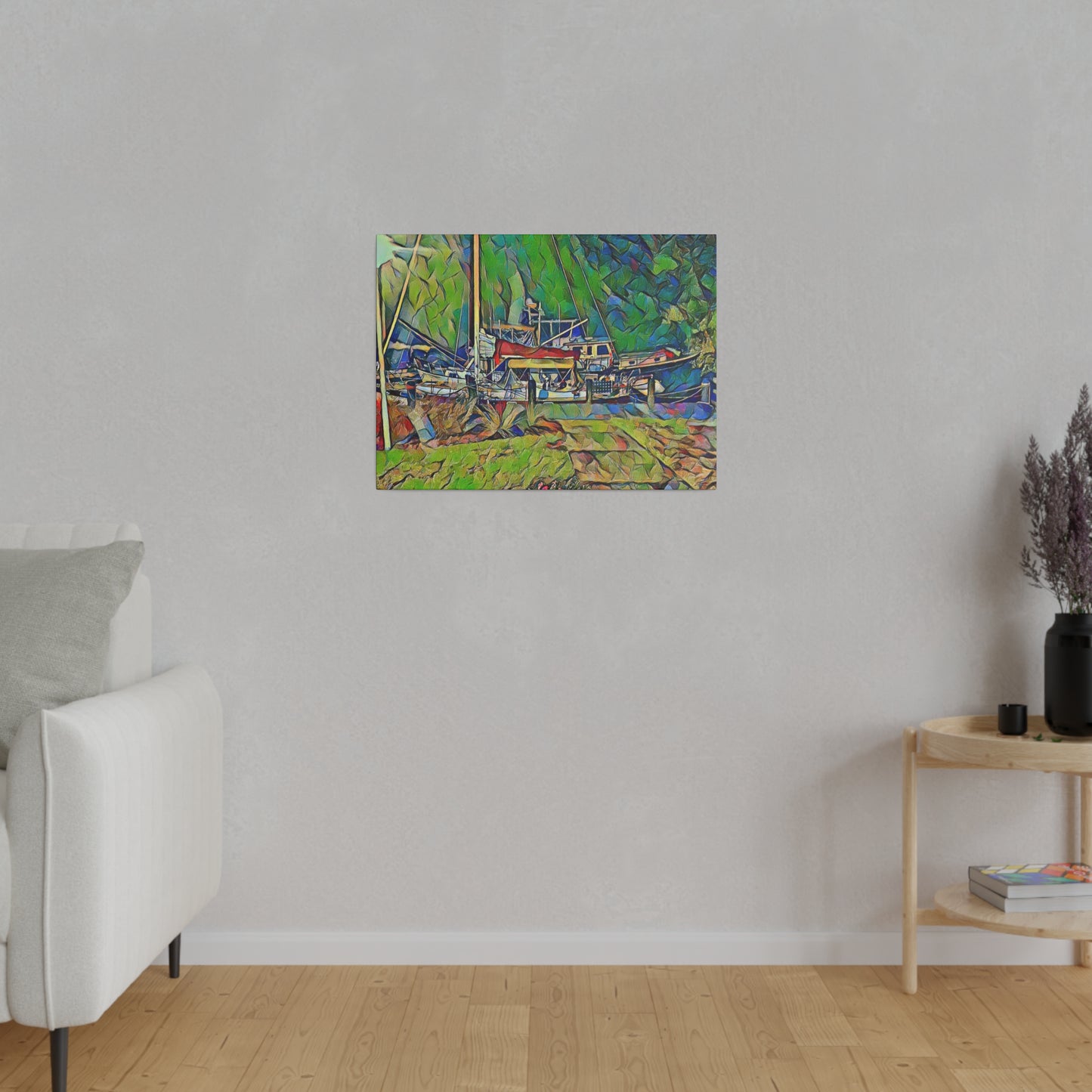 Canvas Print in Multiple Landscape Sizes from the Nautical Series at Intriguing Vistas