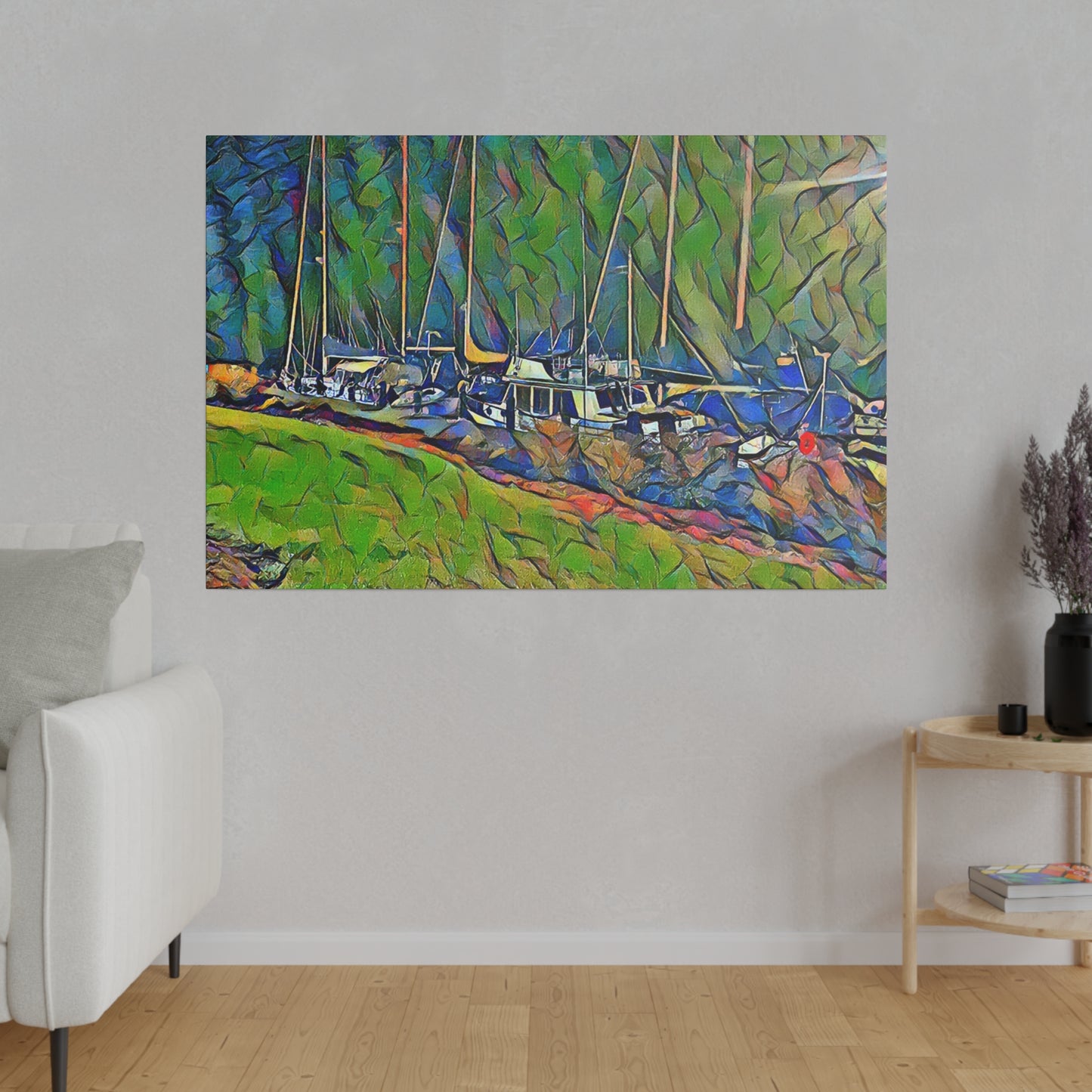 Canvas Art Print in Multiple Landscape Sizes from the Nautical Series at Intriguing Vistas