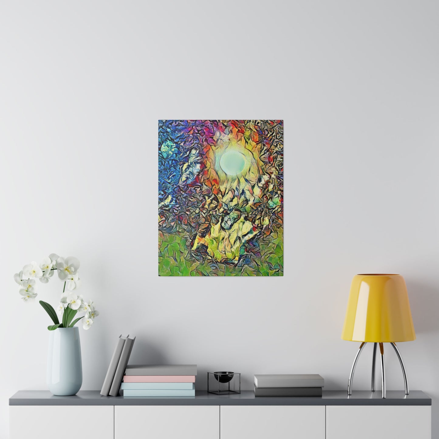 Intriguing Vistas™ Night Sky Series Matte Canvas Print in 12 Portrait Sizes!!