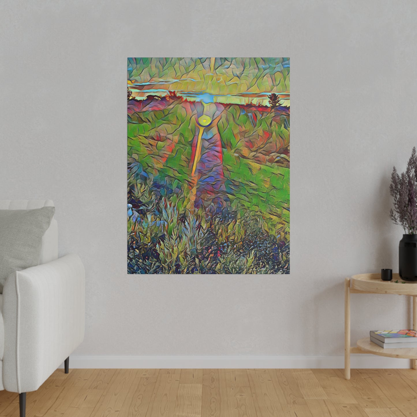 Canvas Print in Multiple Portrait Sizes from the Sunset Series at Intriguing Vistas