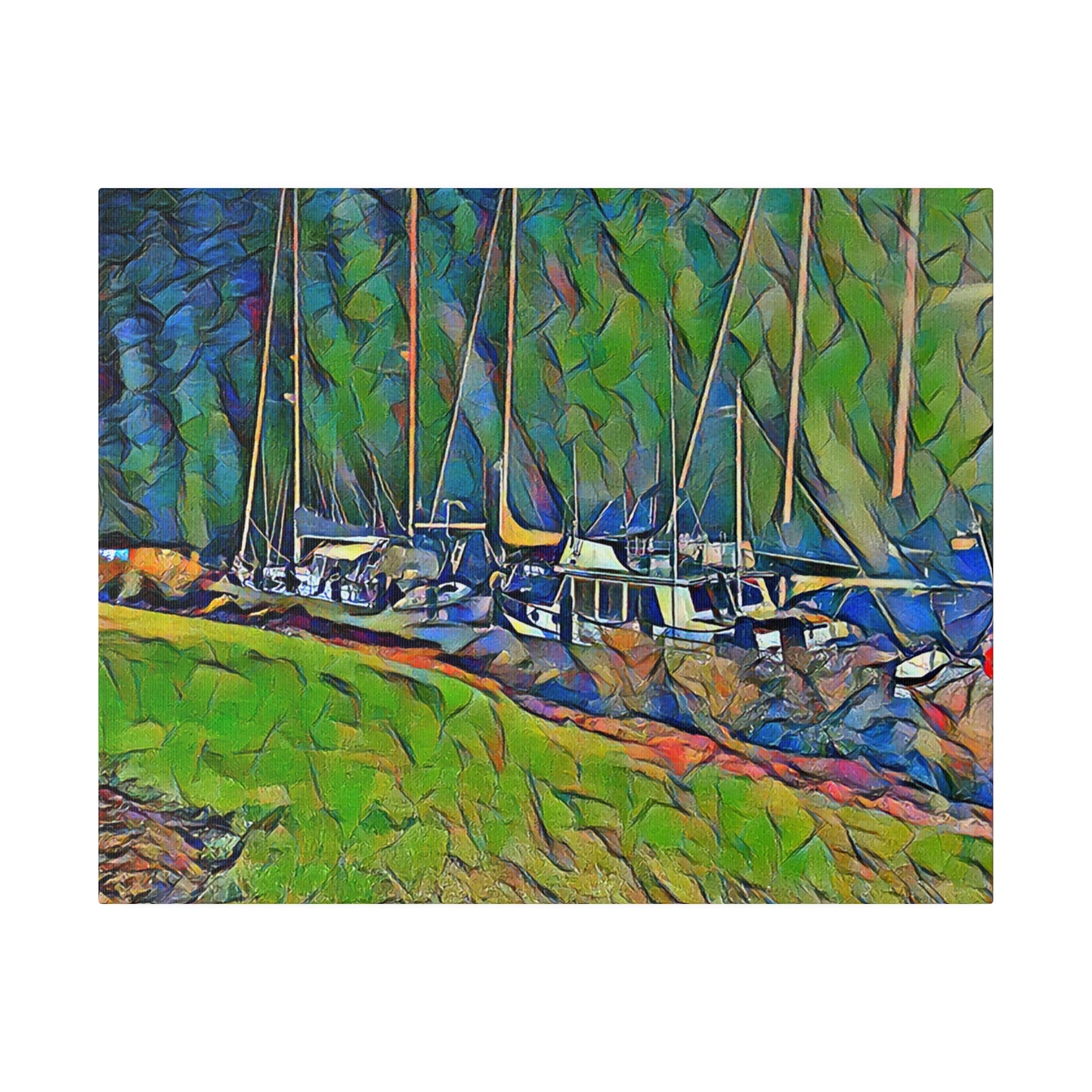 Canvas Art Print in Multiple Landscape Sizes from the Nautical Series at Intriguing Vistas