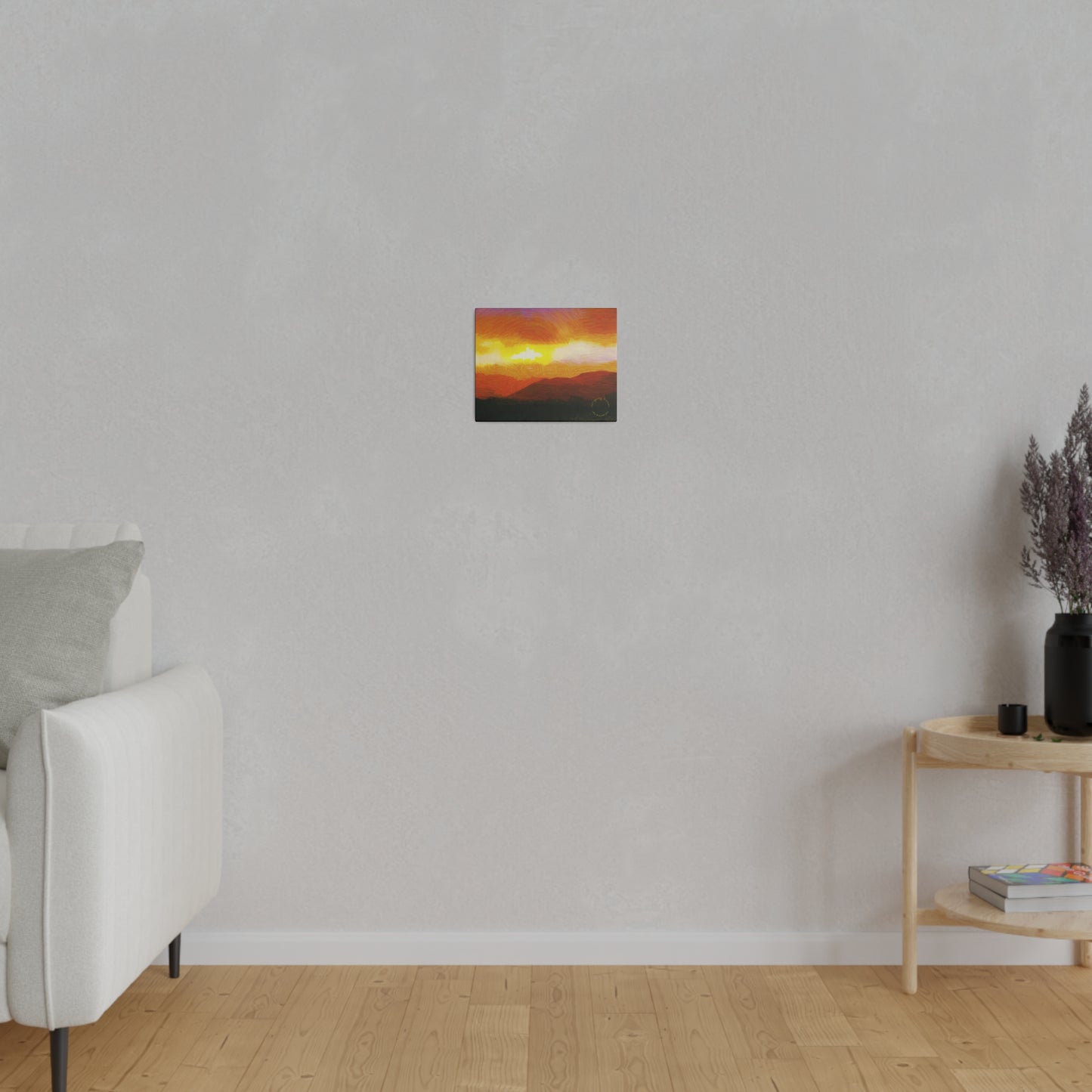 Intriguing Vistas™ Sunset Series Matte Canvas Print in 12 Landscape Sizes!!