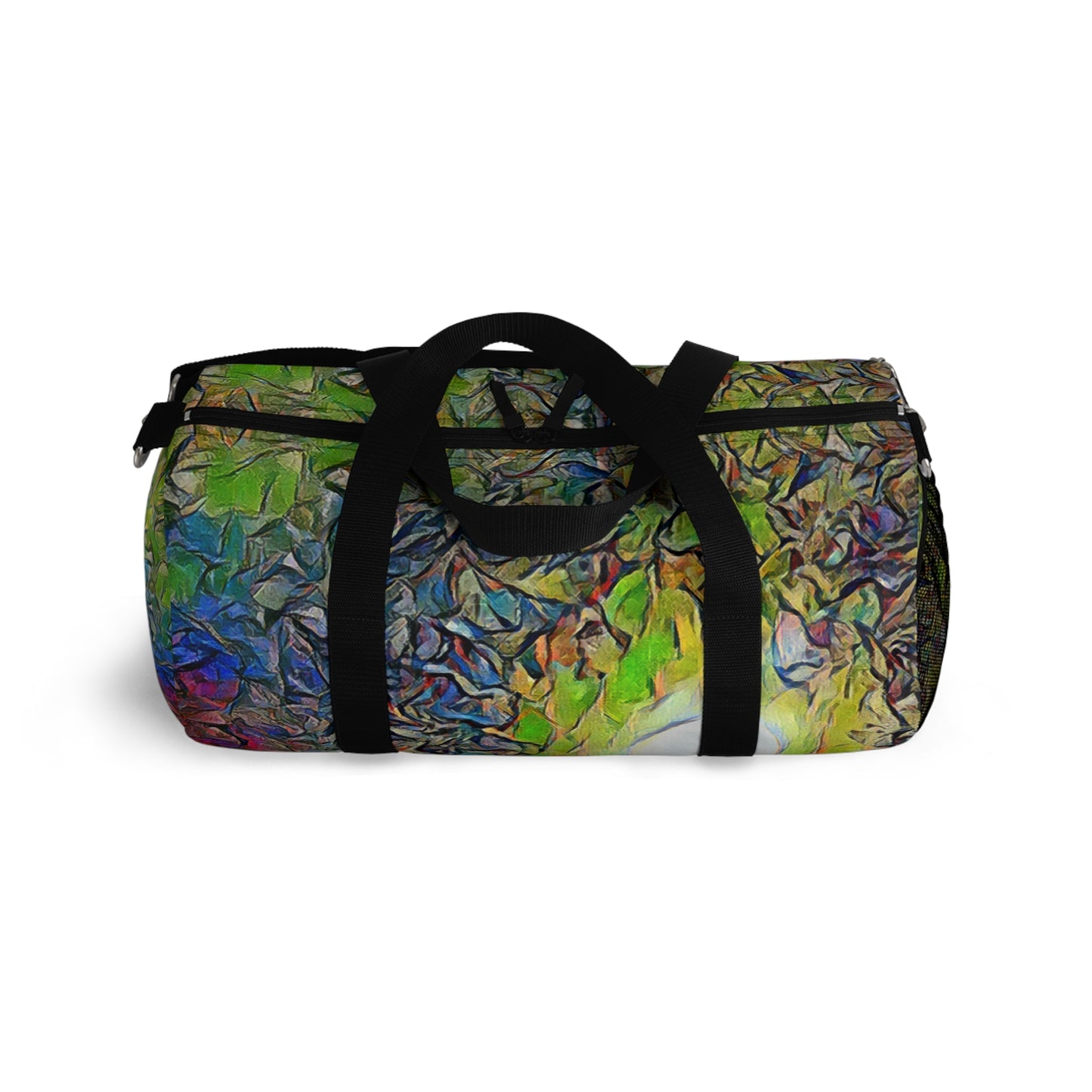 Custom Duffel Bag available in two sizes from the Night Sky Series at Intriguing Vistas