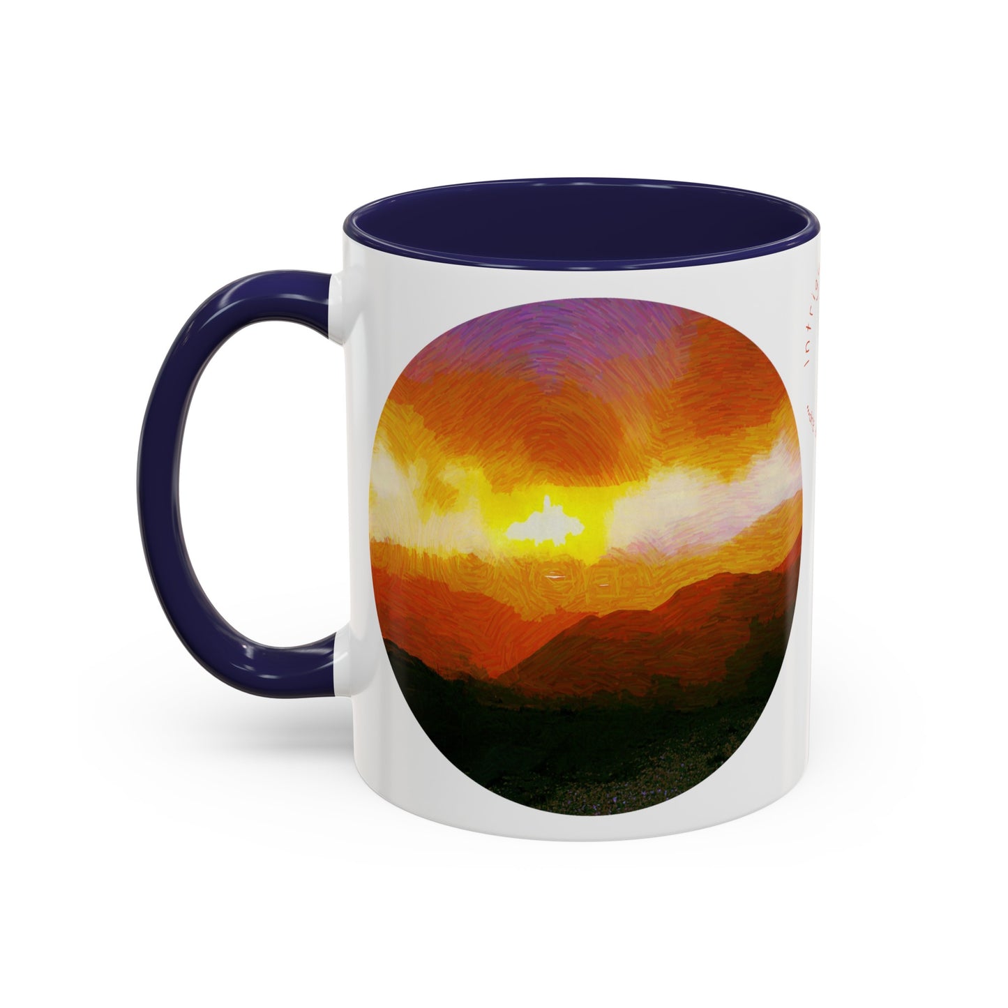 Intriguing Vistas™ Sunset Series Accent Coffee Mug, 11oz