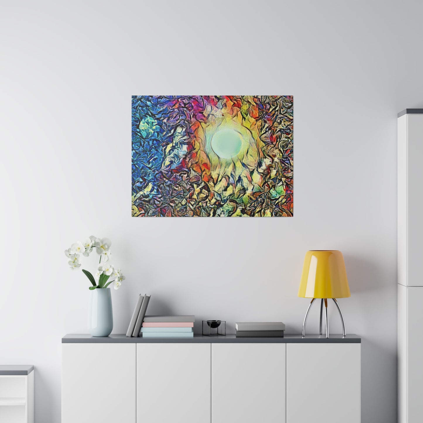 Canvas Art Print in Multiple Landscape Sizes from the Night Sky Series at Intriguing Vistas