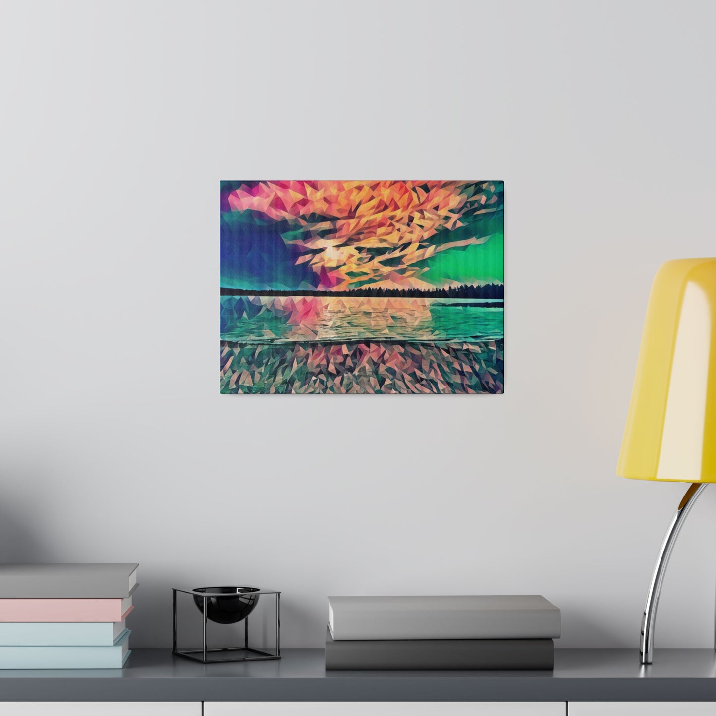 Canvas Art Print in Multiple Landscape Sizes from the Sunset Series at Intriguing Vistas