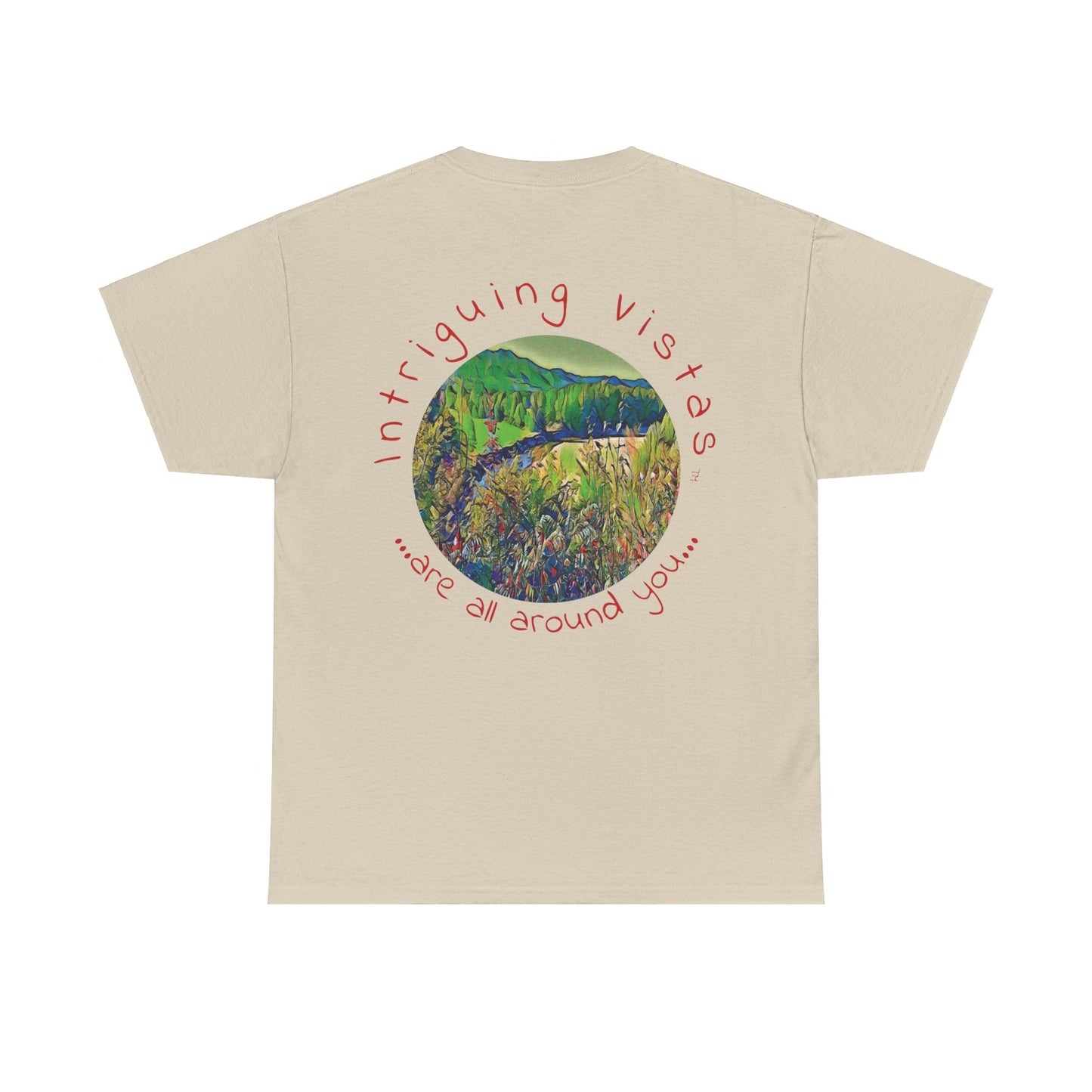 Intriguing Vistas™  Scenery Series Unisex Heavy Cotton Tee