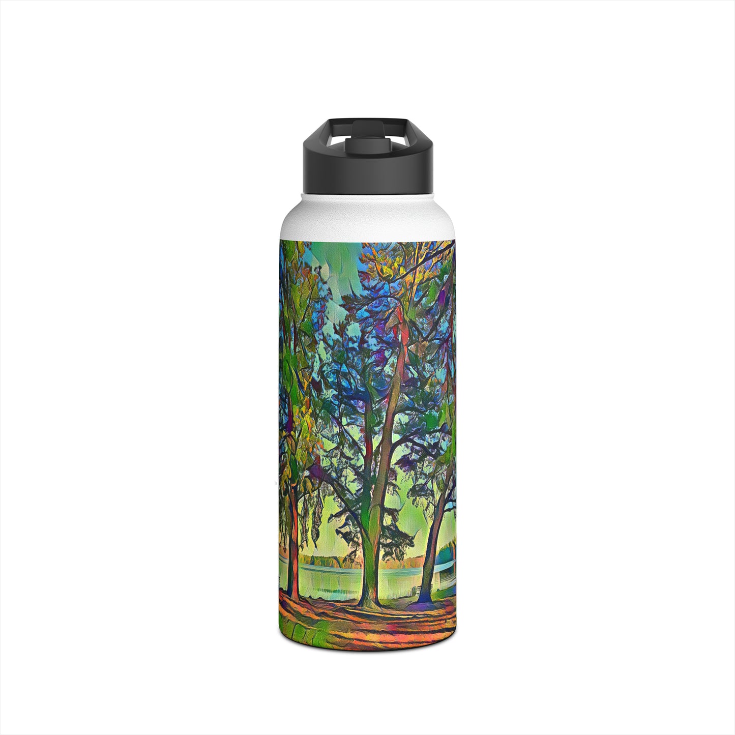 Intriguing Vistas™Scenery Series Stainless Steel Water Bottle, Standard Lid