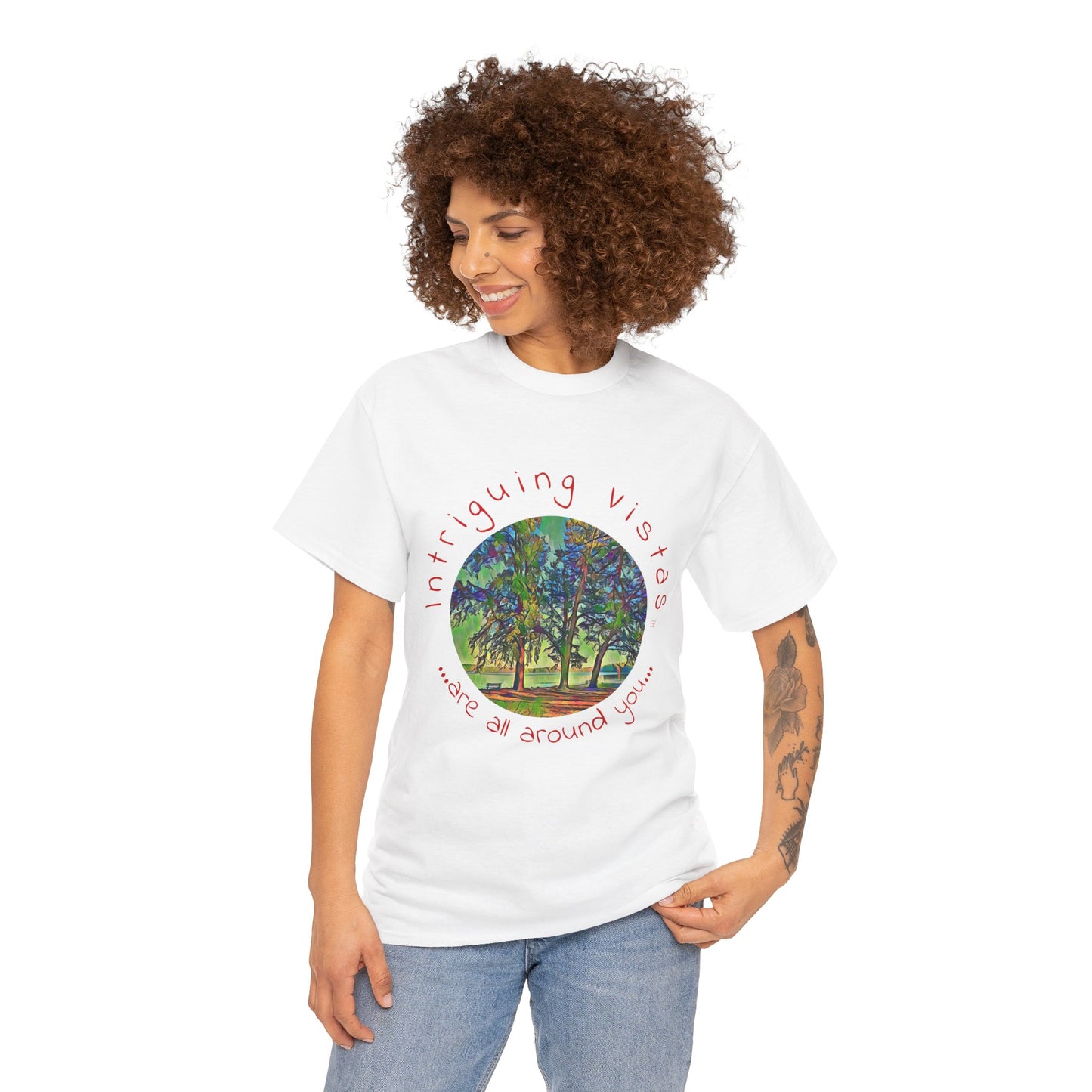 Gildan 5000 Unisex Adult Heavy Cotton Tee from the Scenery Series at Intriguing Vistas